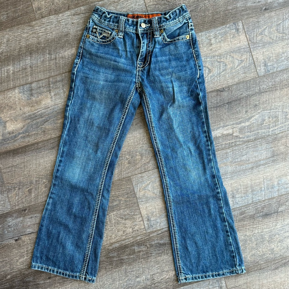 BOYS Rock & Roll Denim Bootcut Jean - 8R - Like New!